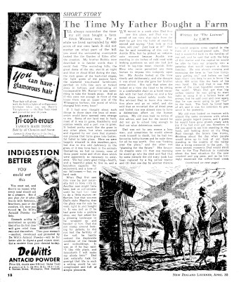 Issue page