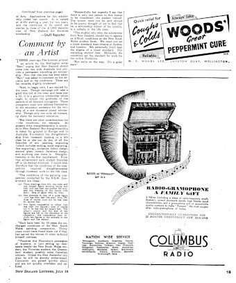 Issue page