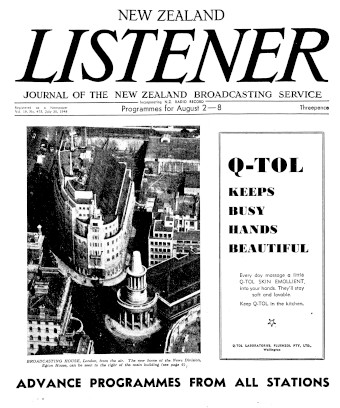Issue page