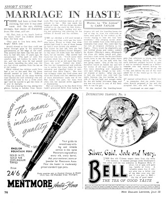 Issue page