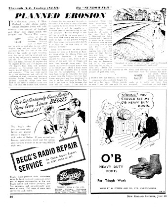 Issue page