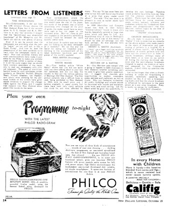 Issue page