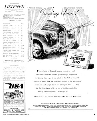 Issue page