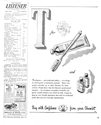 Issue page