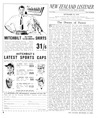 Issue page