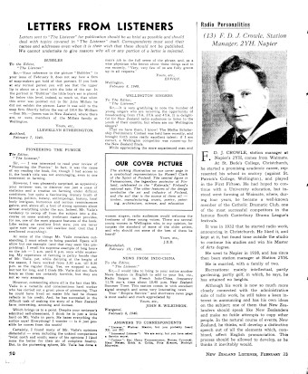 Issue page