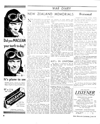 Issue page