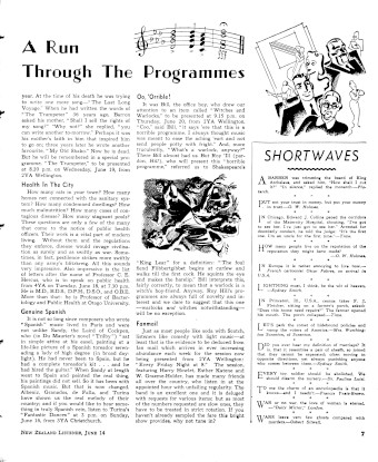 Issue page