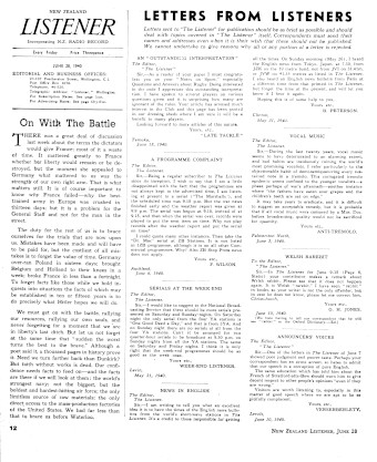 Issue page