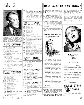 Issue page