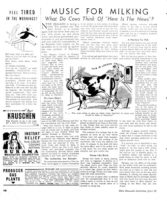 Issue page