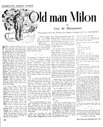 Issue page
