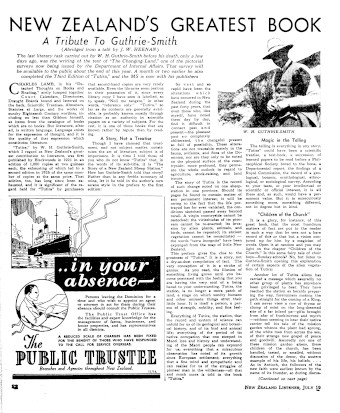 Issue page