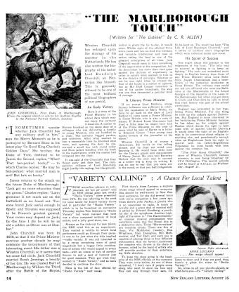 Issue page