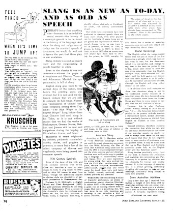 Issue page