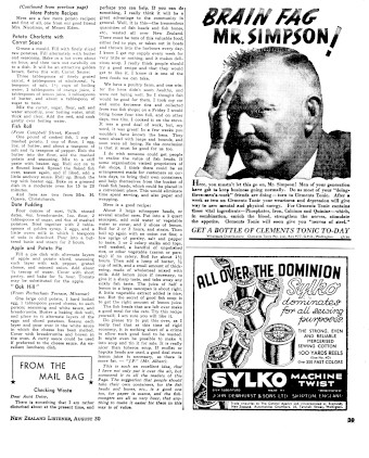 Issue page