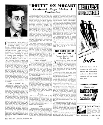 Issue page