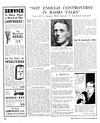 Issue page