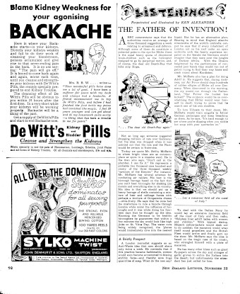 Issue page