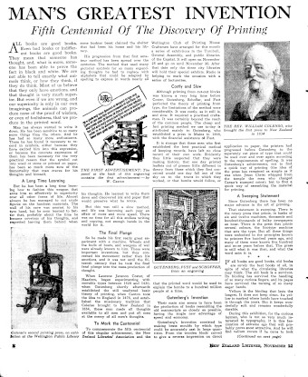 Issue page