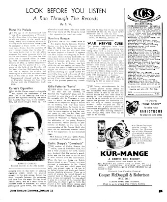 Issue page