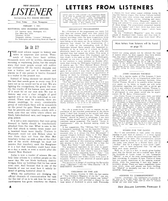 Issue page