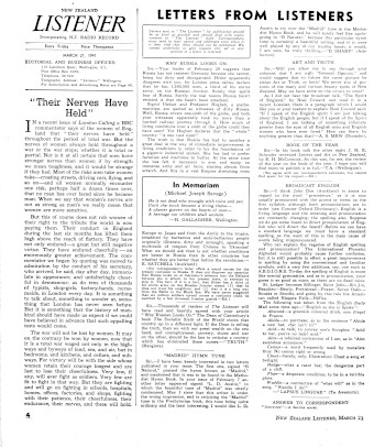 Issue page