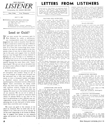 Issue page