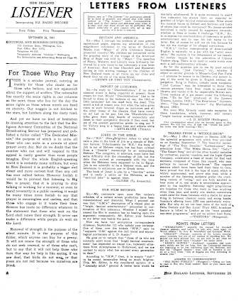 Issue page