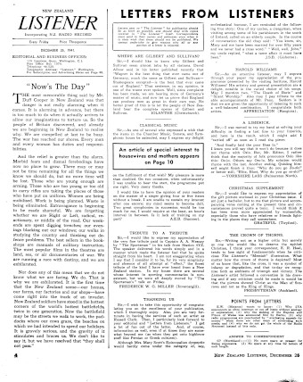 Issue page