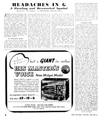 Issue page