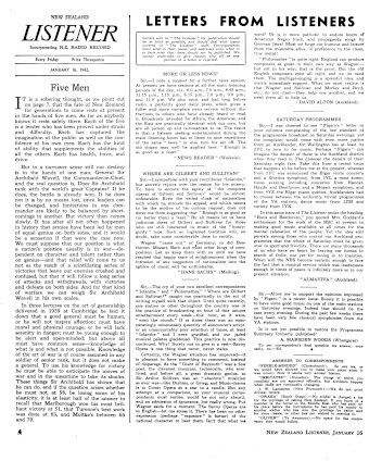 Issue page