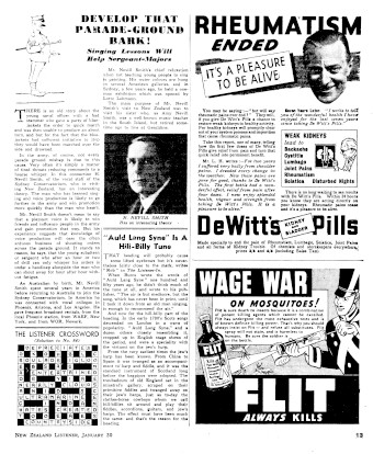 Issue page