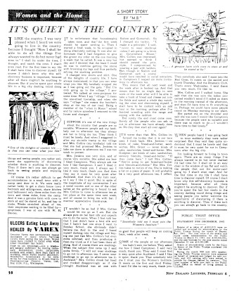 Issue page