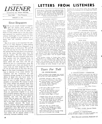 Issue page