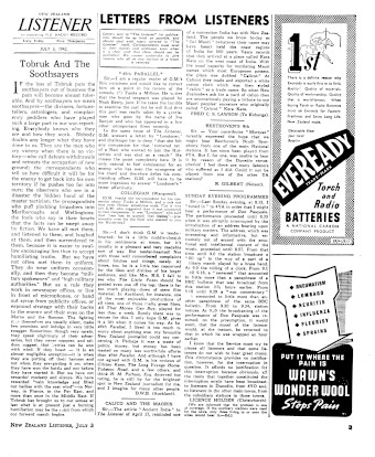 Issue page