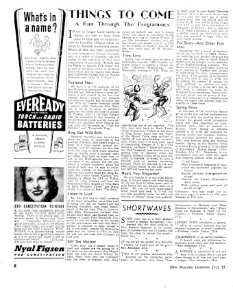 Issue page