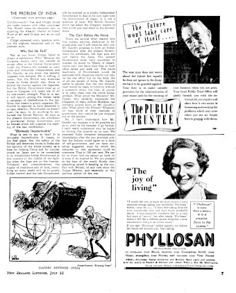 Issue page