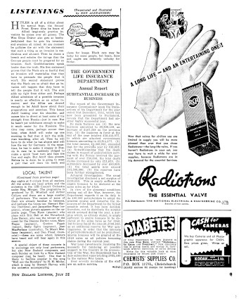 Issue page