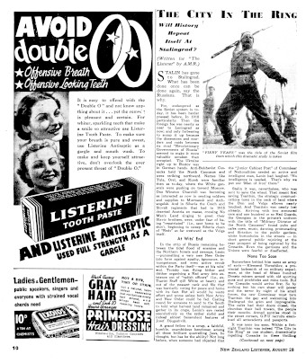 Issue page