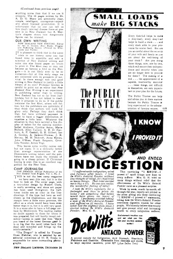 Issue page