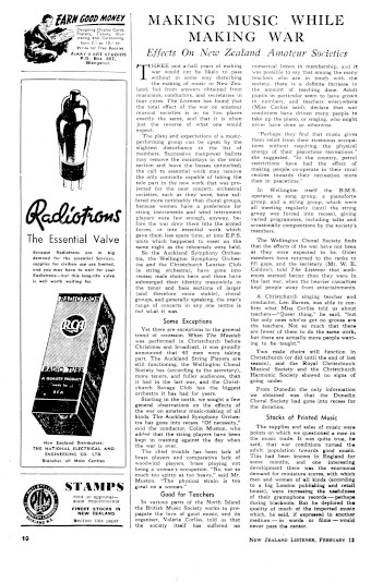 Issue page