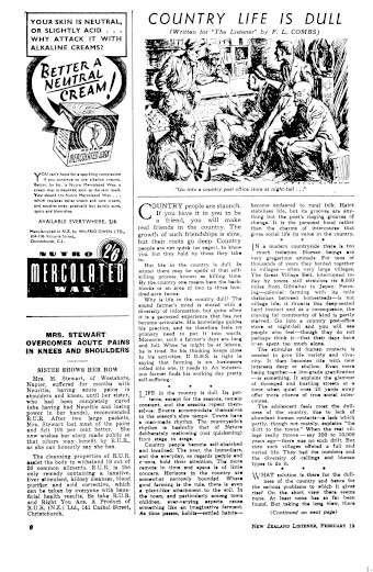 Issue page