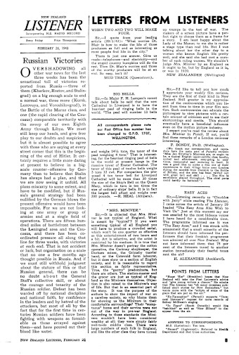 Issue page