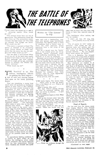 Issue page
