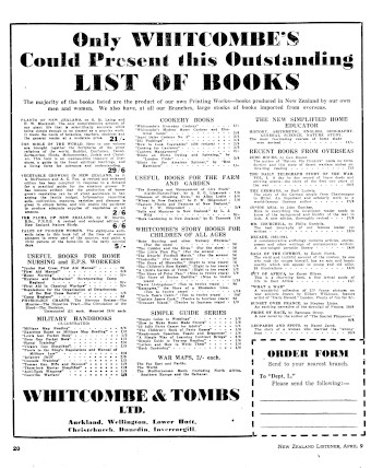Issue page