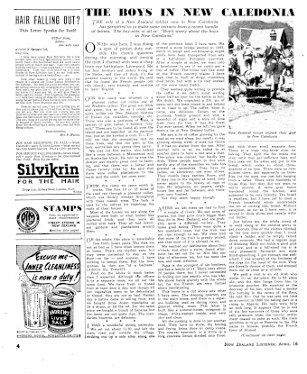 Issue page
