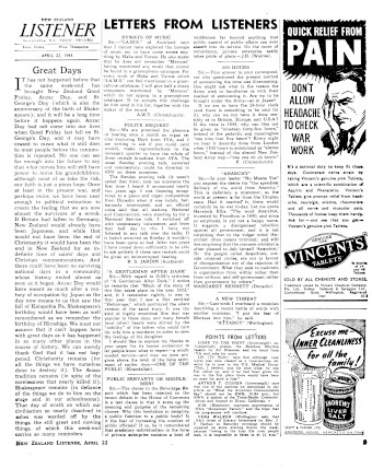 Issue page
