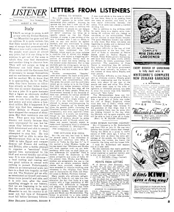 Issue page