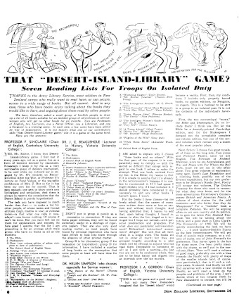 Issue page